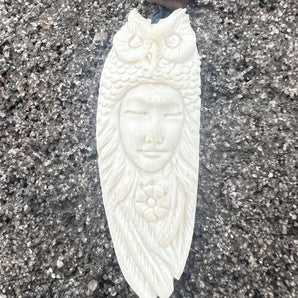 Owl Meditation Totem Necklace