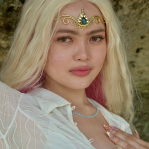 Siren Pixie Crown – Labradorite