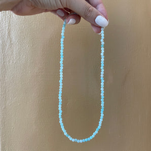 Amazonite Bead Necklace