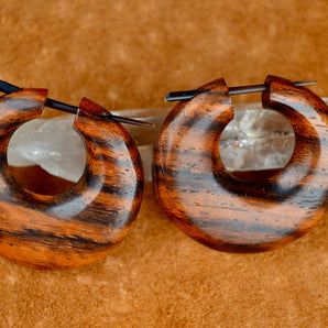 Tribal Hoop Earrings