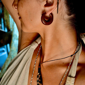 Tribal Hoop Earrings