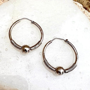 925 Sterling Silver Hoops