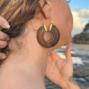 Flower Of Life Earrings