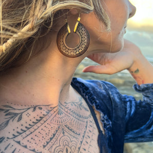 Flower Of Life Earrings