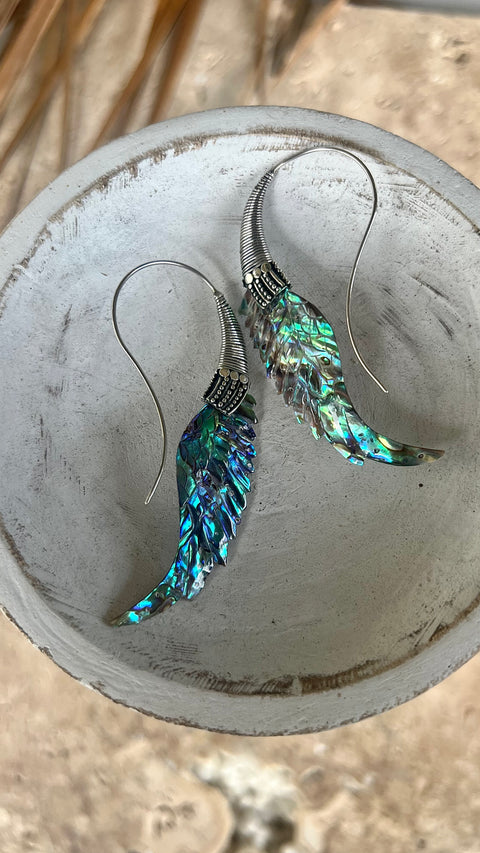 Paua earrings hot sale